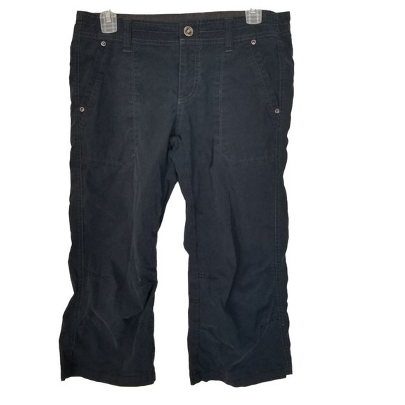 Pantalon Cargo KÜHL Pour Femme – Taille 6, Noir, Stretch Nylon/spandex, Idéal Randonnée